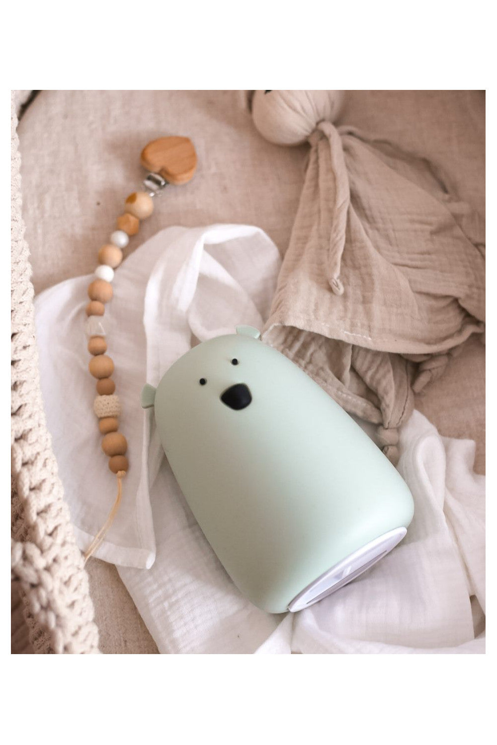 Big Bear Silicone Lamp - Sage