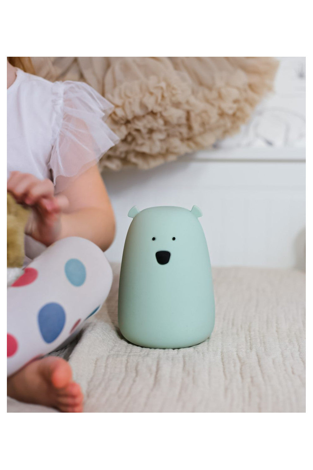 Big Bear Silicone Lamp - Sage