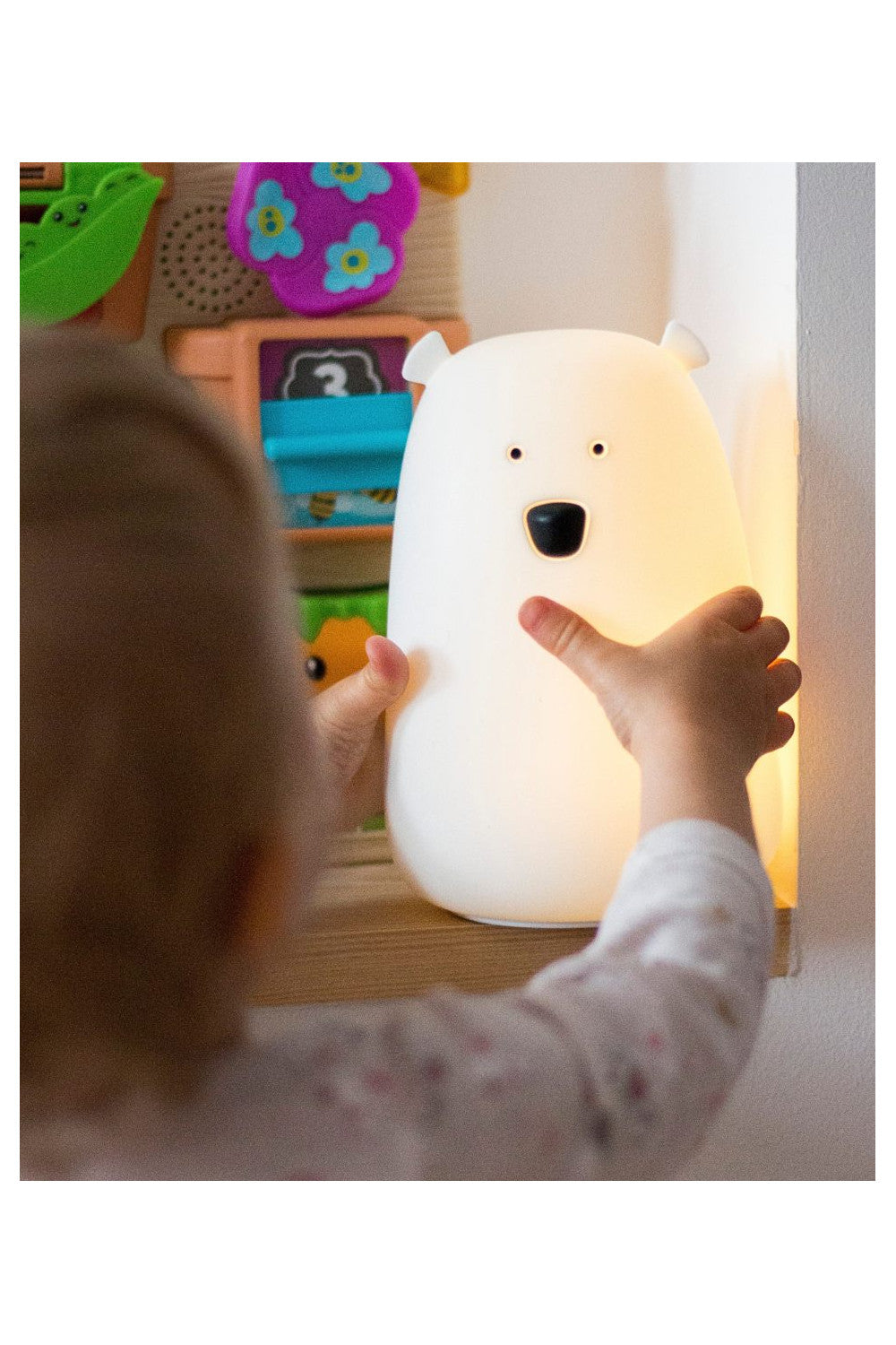 Big Bear Silicone Lamp - White