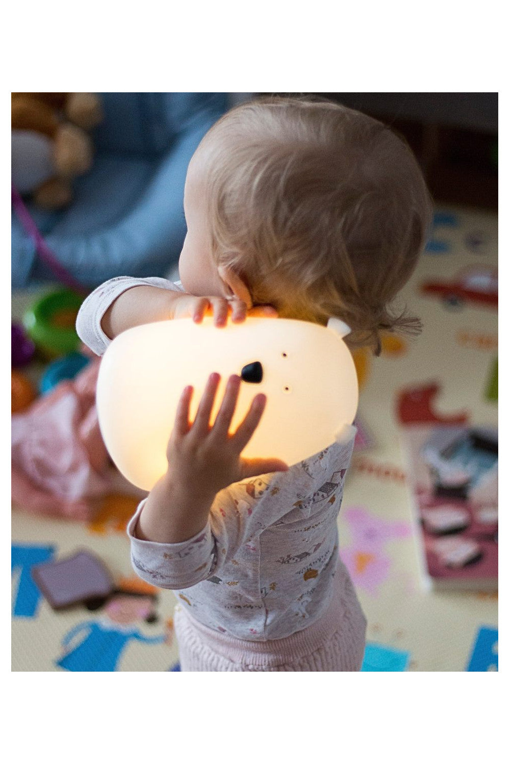 Big Bear Silicone Lamp - White