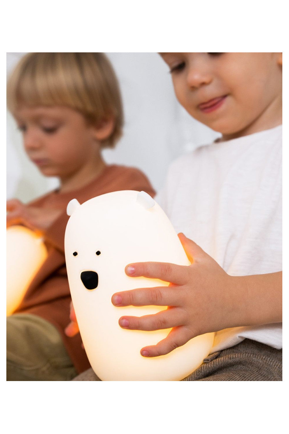 Big Bear Silicone Lamp - White