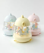 Lamp with Carousel and Music - Blue