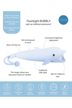 Flashlight for Kids - Dolphin BUBBLY