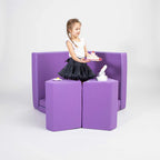 Montessori play sofa - Purple