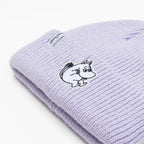Moomintroll Felt Patch Beanie Kids - Lavender