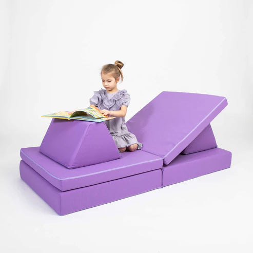 Montessori play sofa - Purple